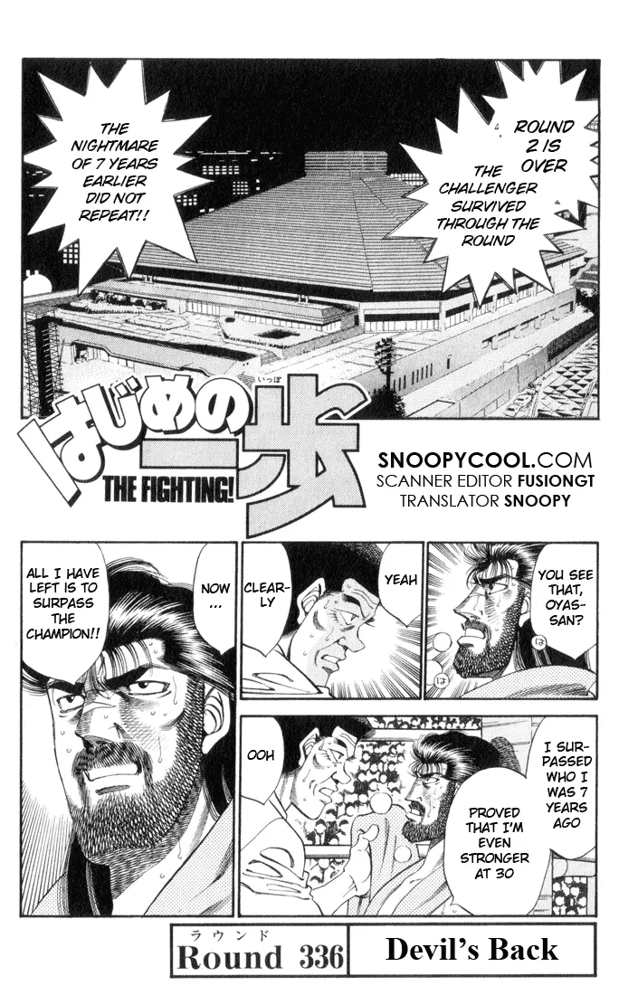 Read Hajime No Ippo - Chapter 336 - www.hajimenoippomanga.org | Image 1