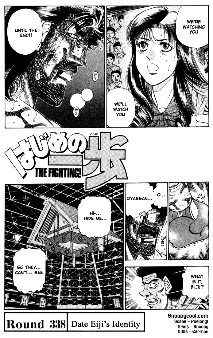 Read Hajime No Ippo - Chapter 338 - www.hajimenoippomanga.org | Image 1