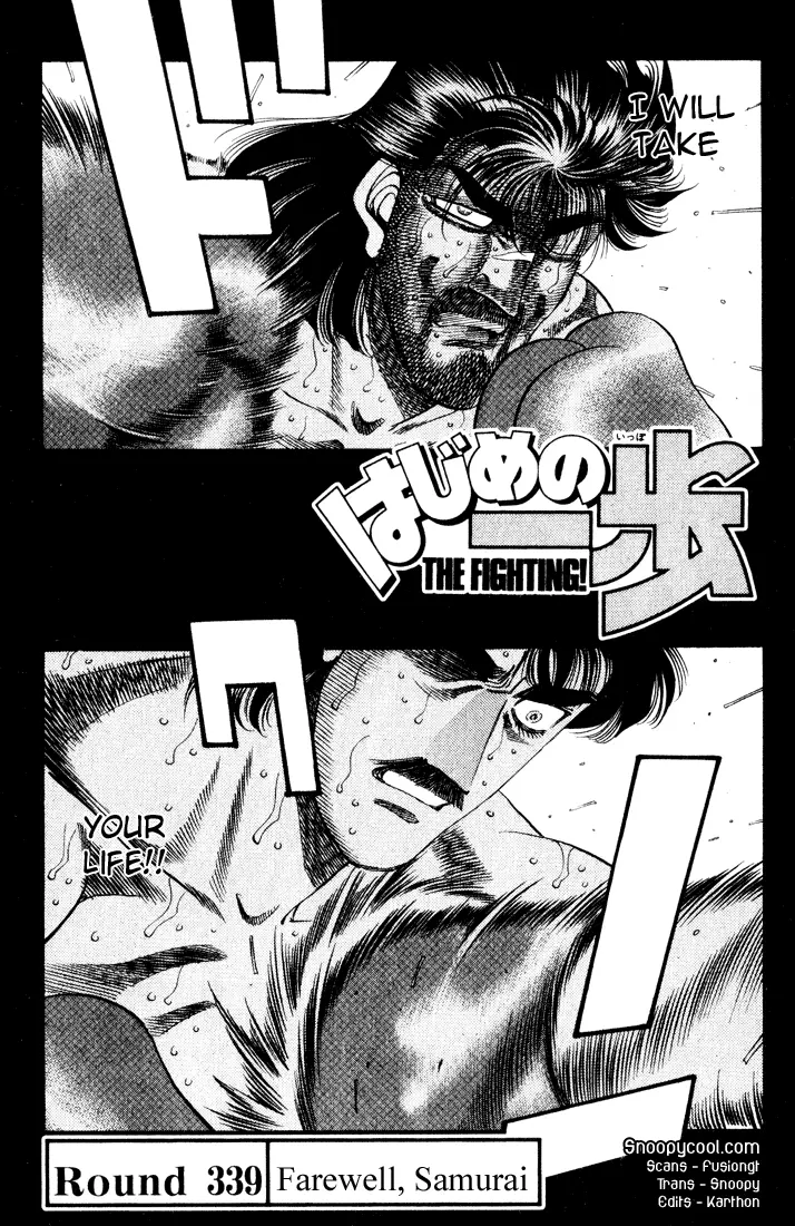 Read Hajime No Ippo - Chapter 339 - www.hajimenoippomanga.org | Image 1
