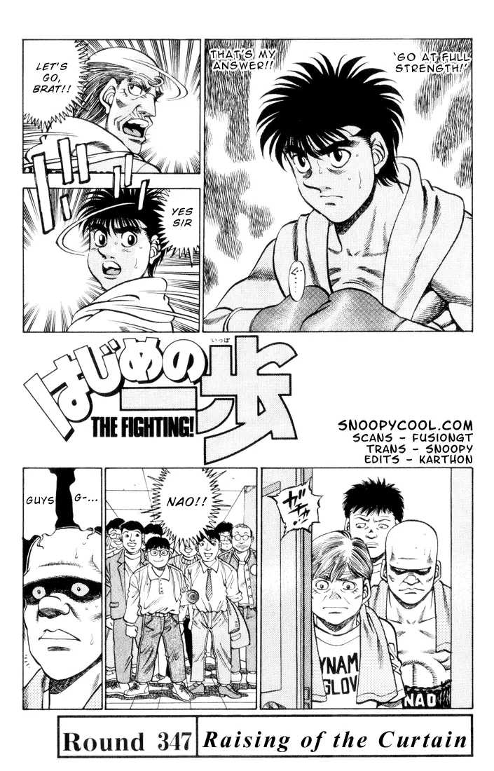 Read Hajime No Ippo - Chapter 347 - www.hajimenoippomanga.org | Image 1