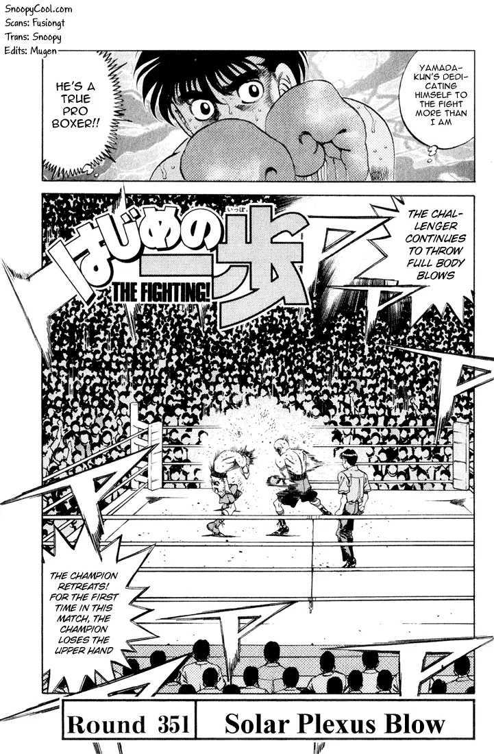 Read Hajime No Ippo - Chapter 351 - www.hajimenoippomanga.org | Image 1