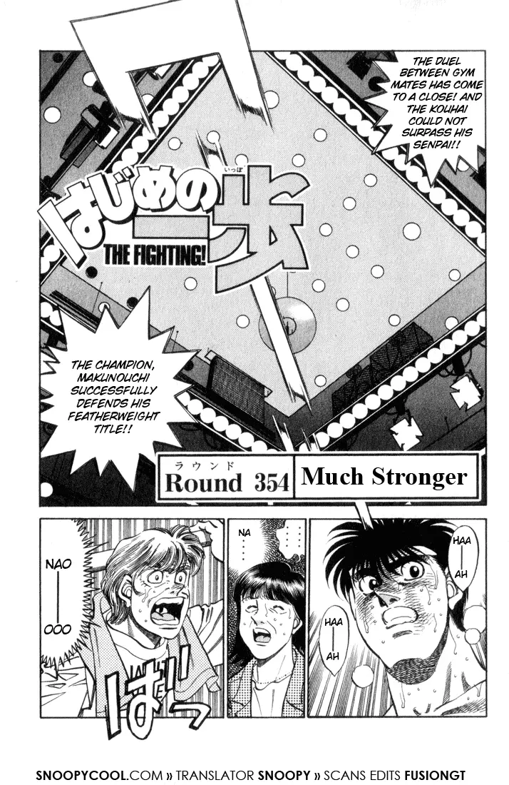 Read Hajime No Ippo - Chapter 354 - www.hajimenoippomanga.org | Image 1
