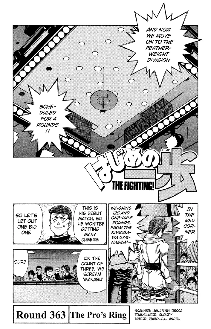 Read Hajime No Ippo - Chapter 363 - www.hajimenoippomanga.org | Image 1