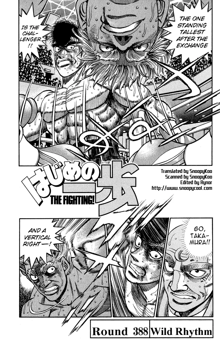 Read Hajime No Ippo - Chapter 388 - www.hajimenoippomanga.org | Image 1