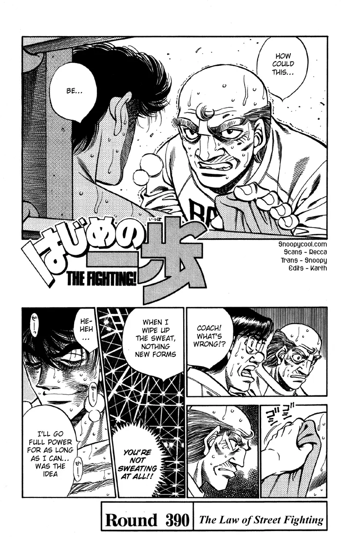 Read Hajime No Ippo - Chapter 390 - www.hajimenoippomanga.org | Image 1
