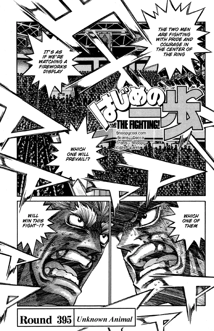 Read Hajime No Ippo - Chapter 395 - www.hajimenoippomanga.org | Image 1