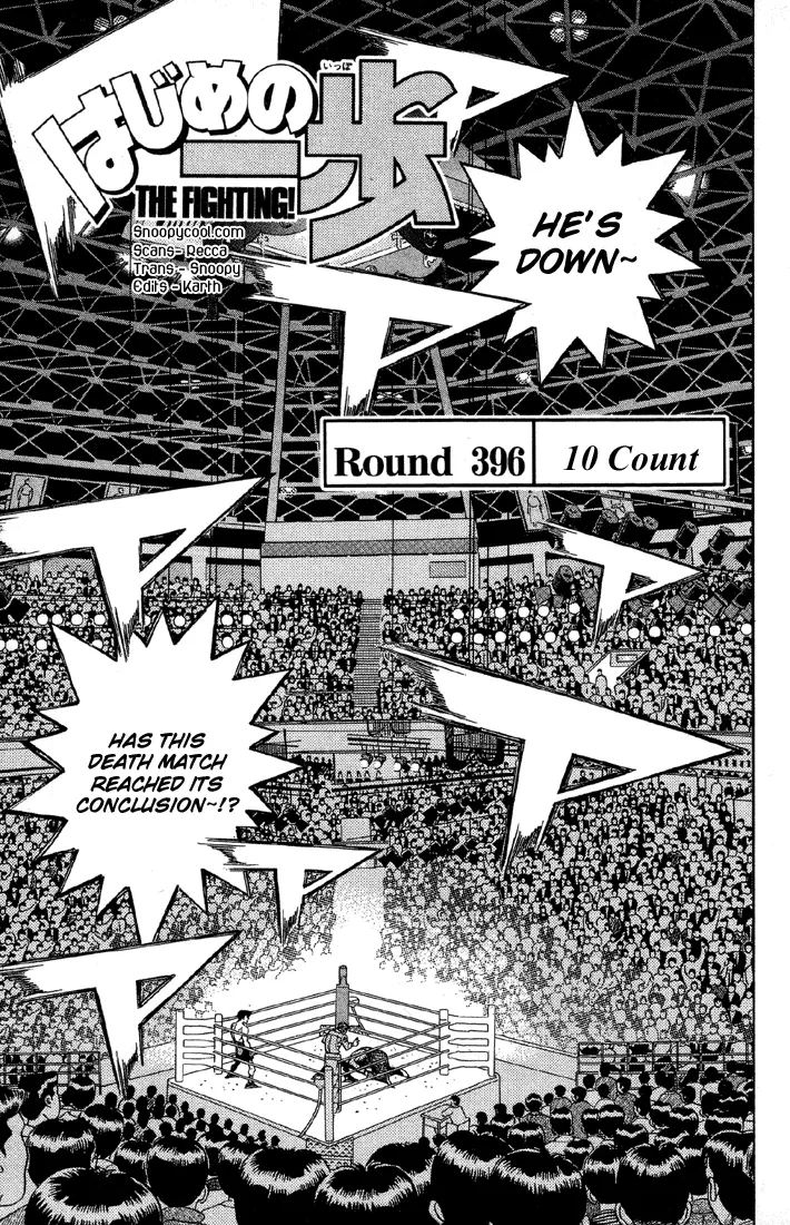 Read Hajime No Ippo - Chapter 396 - www.hajimenoippomanga.org | Image 1