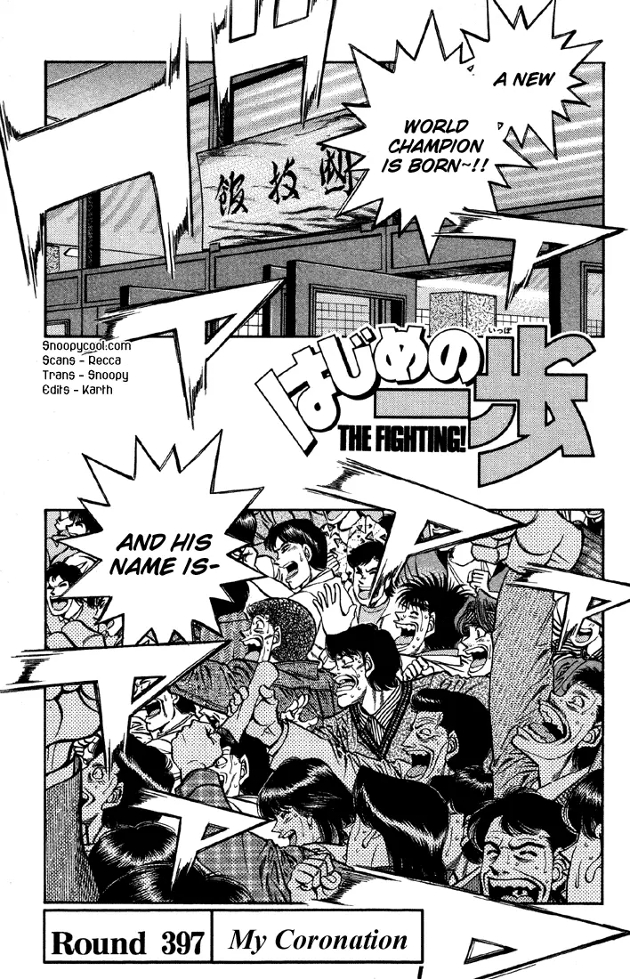 Read Hajime No Ippo - Chapter 397 - www.hajimenoippomanga.org | Image 1