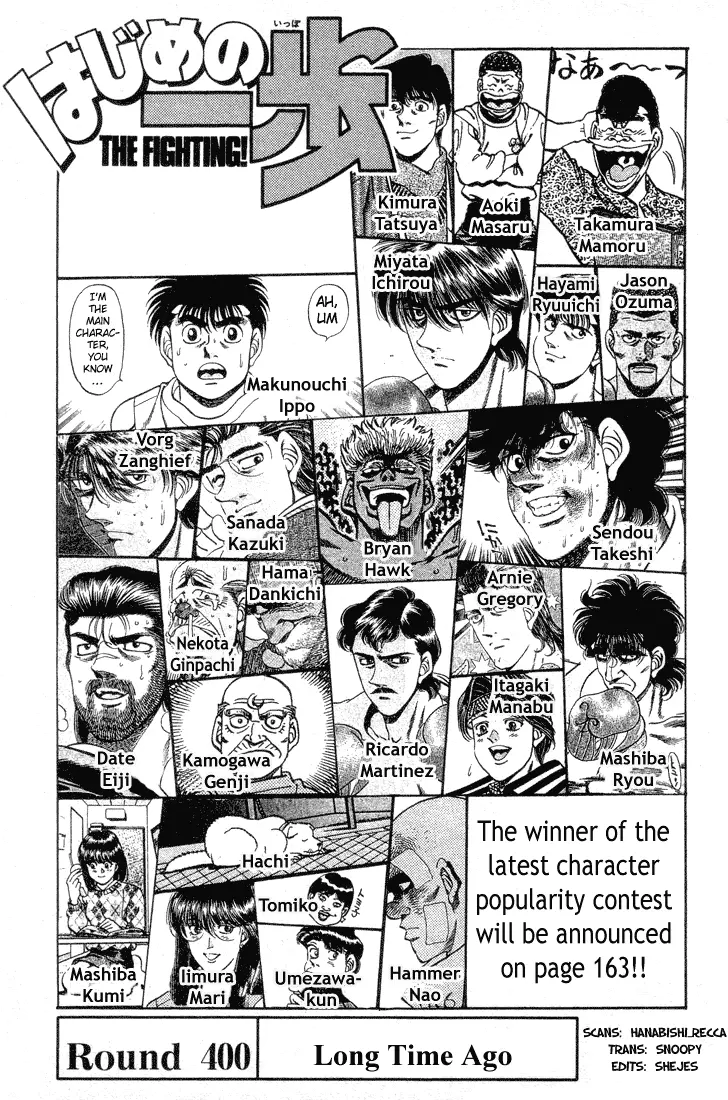 Read Hajime No Ippo - Chapter 400 - www.hajimenoippomanga.org | Image 1
