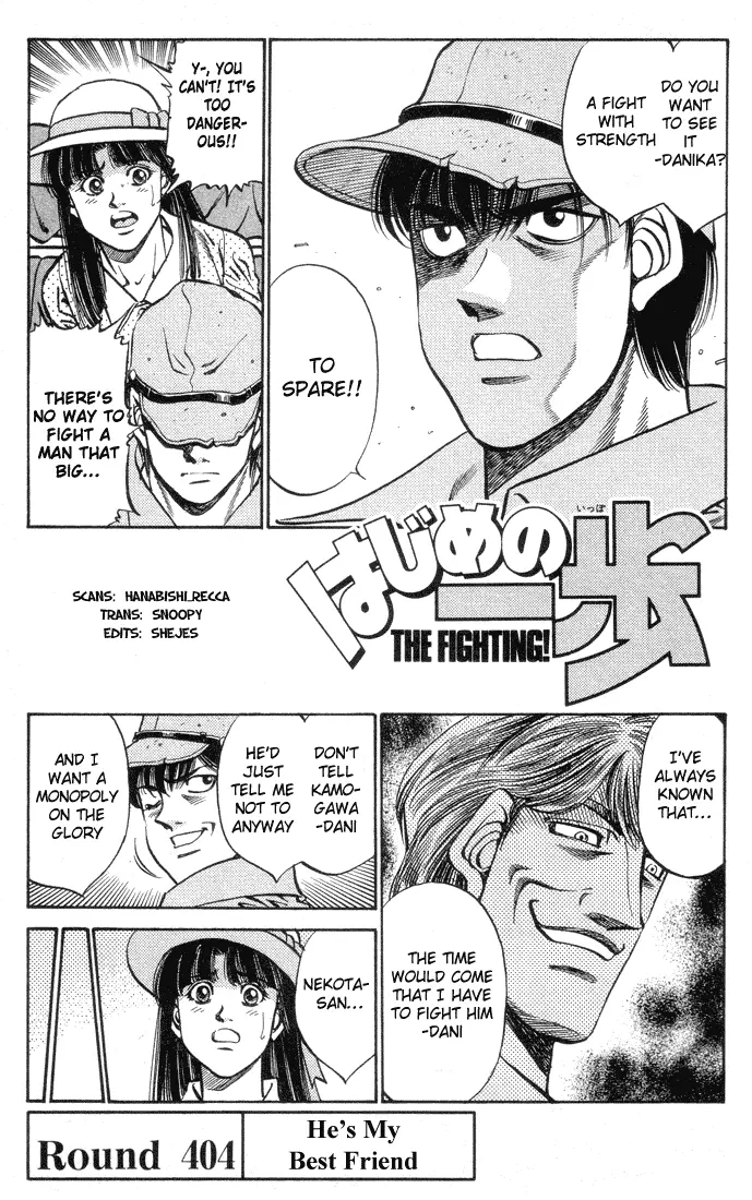 Read Hajime No Ippo - Chapter 404 - www.hajimenoippomanga.org | Image 1