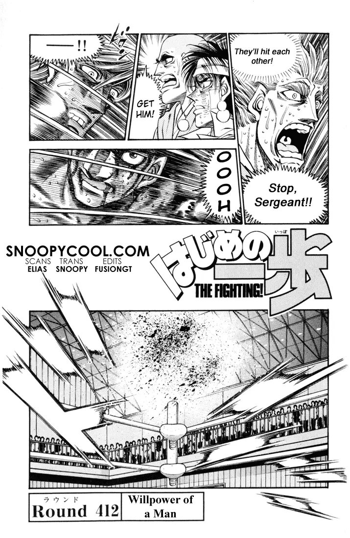 Read Hajime No Ippo - Chapter 412 - www.hajimenoippomanga.org | Image 1