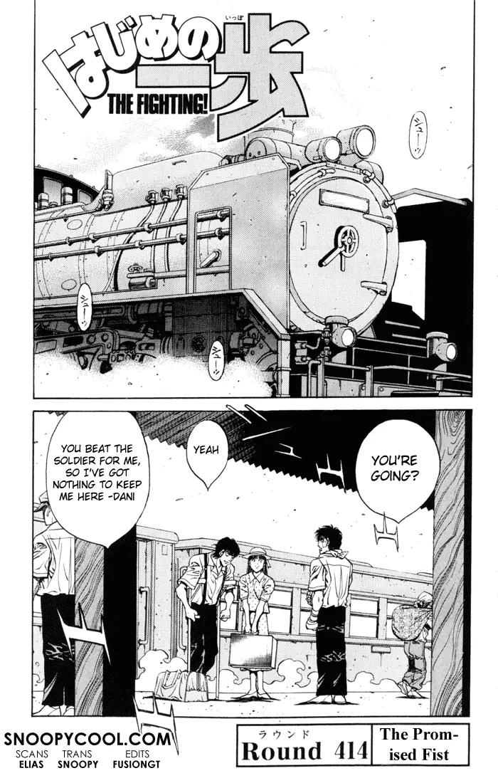 Read Hajime No Ippo - Chapter 414 - www.hajimenoippomanga.org | Image 1