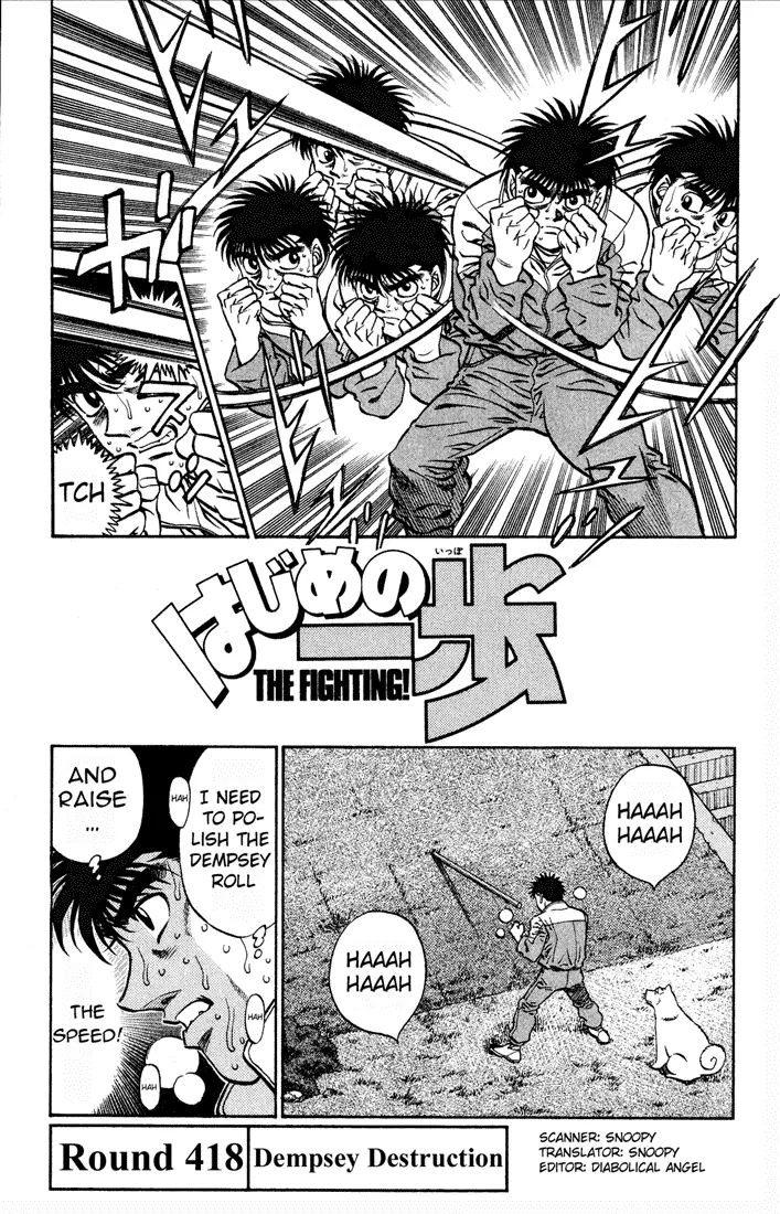Read Hajime No Ippo - Chapter 418 - www.hajimenoippomanga.org | Image 1