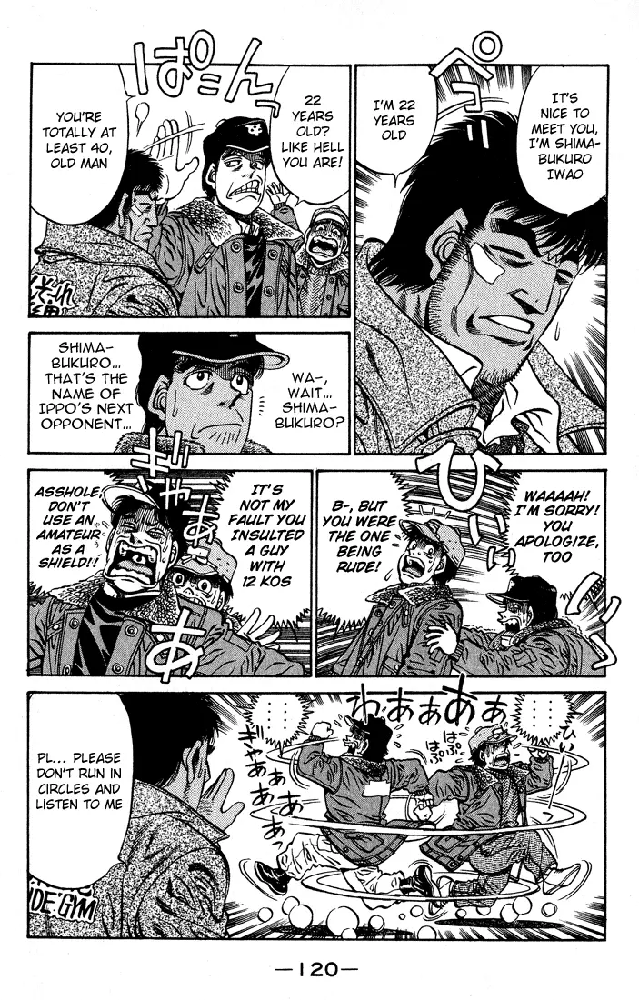 Read Hajime No Ippo - Chapter 422 - www.hajimenoippomanga.org | Image 2
