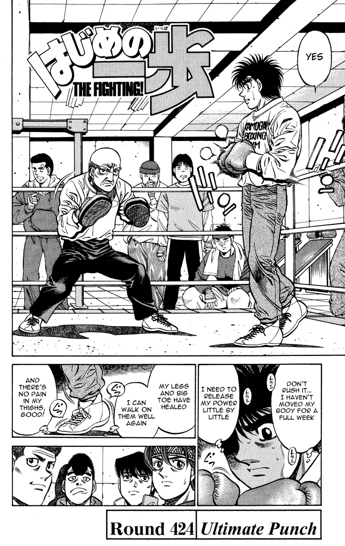 Read Hajime No Ippo - Chapter 424 - www.hajimenoippomanga.org | Image 2