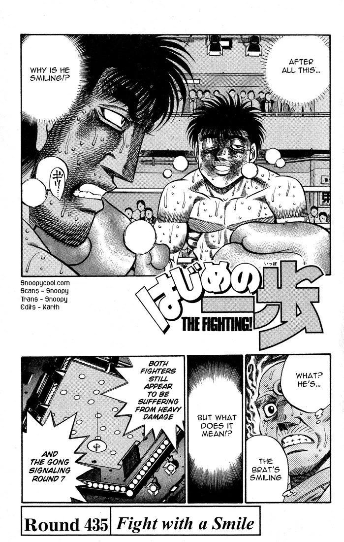 Read Hajime No Ippo - Chapter 435 - www.hajimenoippomanga.org | Image 1