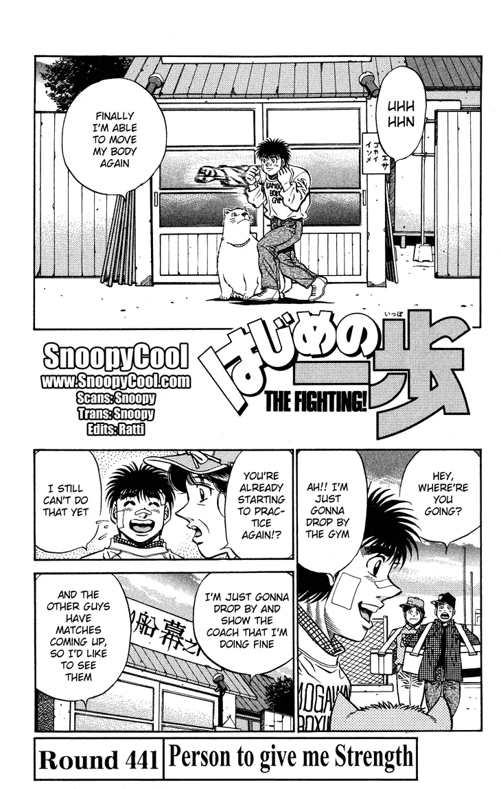 Read Hajime No Ippo - Chapter 441 - www.hajimenoippomanga.org | Image 1