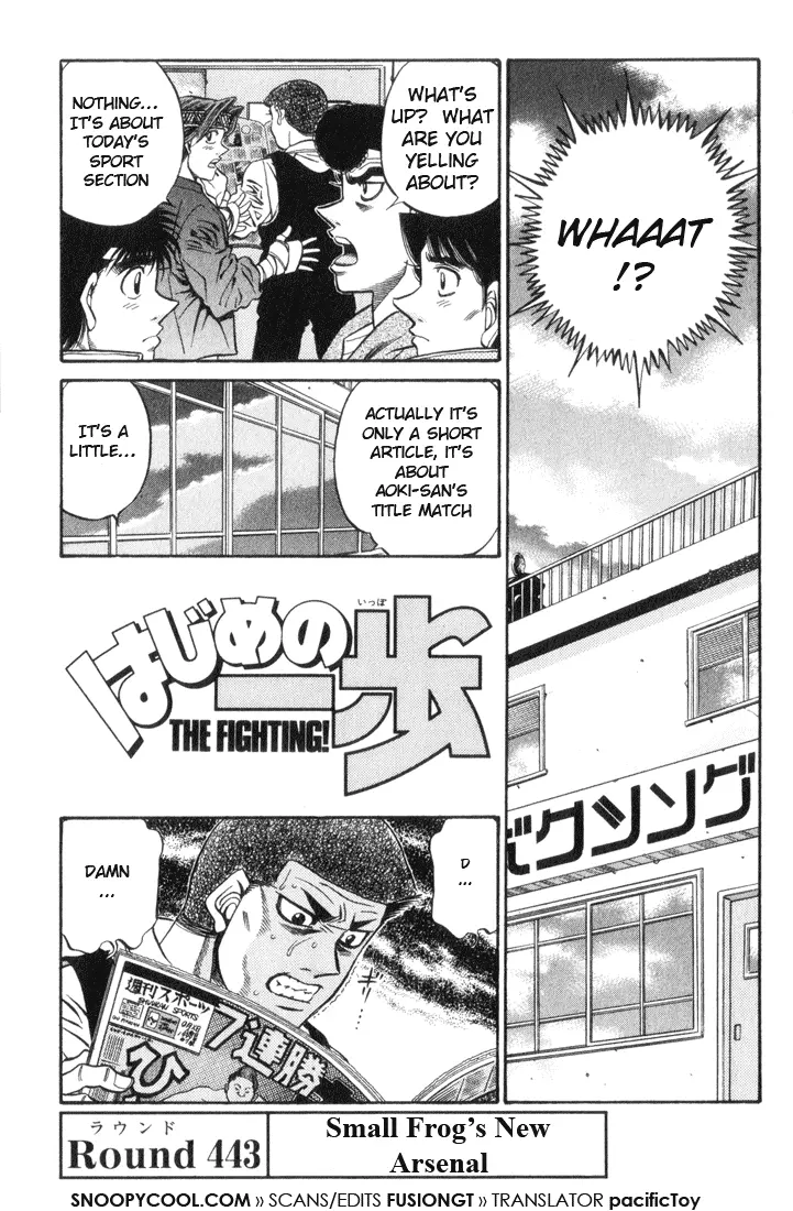 Read Hajime No Ippo - Chapter 443 - www.hajimenoippomanga.org | Image 4