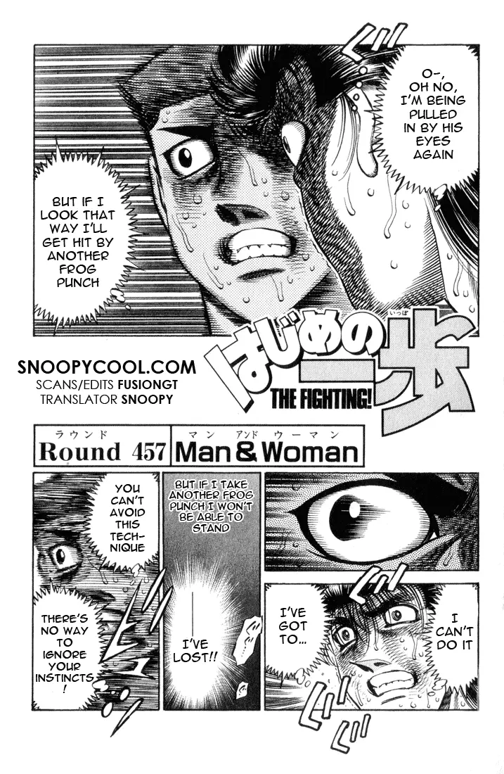 Read Hajime No Ippo - Chapter 457 - www.hajimenoippomanga.org | Image 1