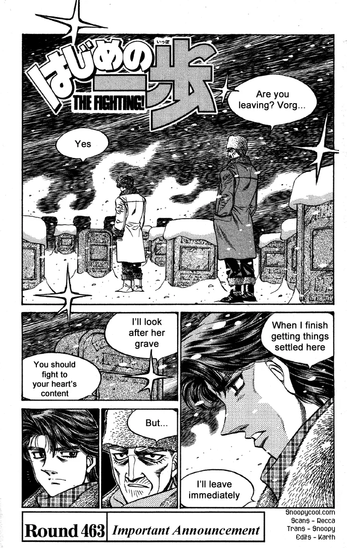 Read Hajime No Ippo - Chapter 463 - www.hajimenoippomanga.org | Image 4
