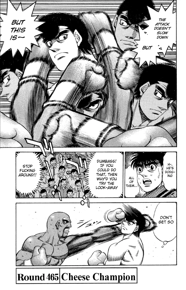 Read Hajime No Ippo - Chapter 465 - www.hajimenoippomanga.org | Image 1