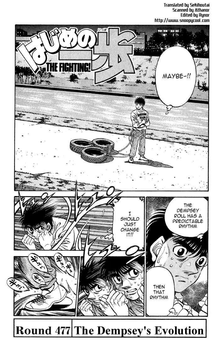 Read Hajime No Ippo - Chapter 477 - www.hajimenoippomanga.org | Image 1