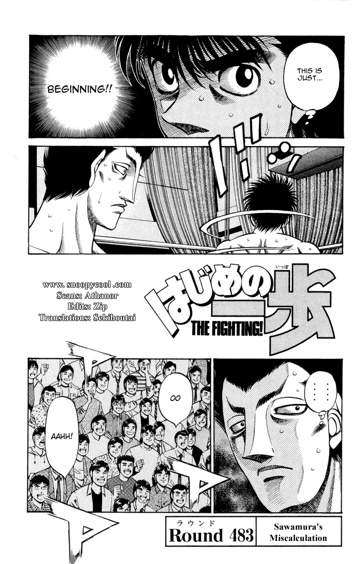 Read Hajime No Ippo - Chapter 483 - www.hajimenoippomanga.org | Image 4