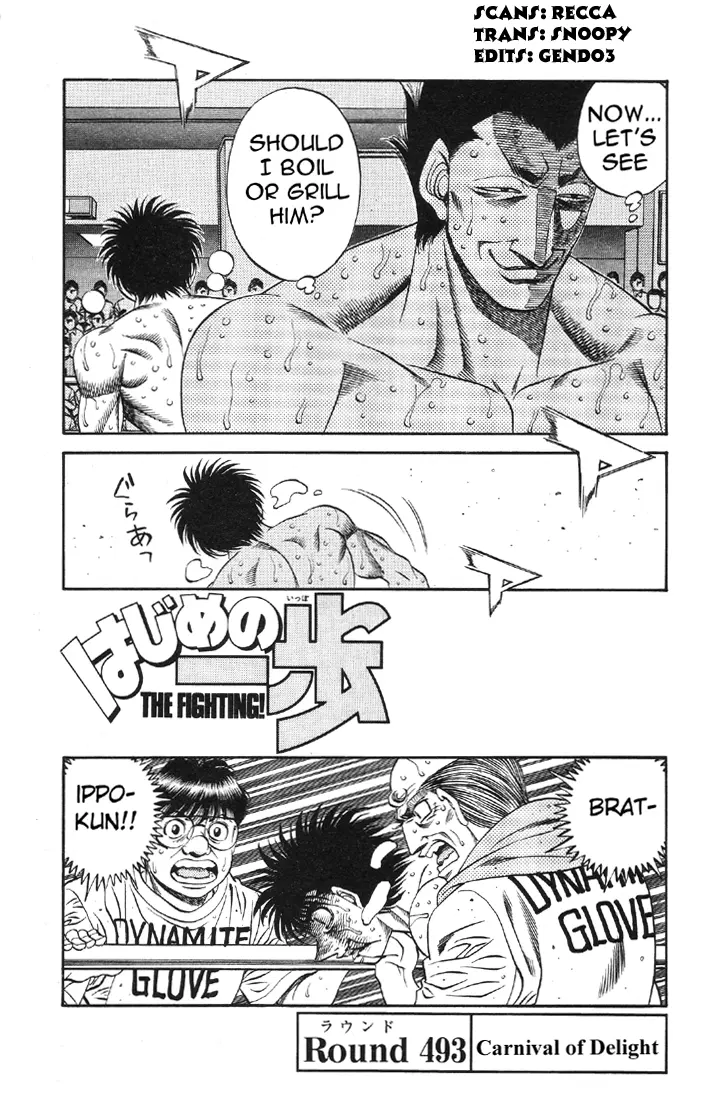 Read Hajime No Ippo - Chapter 493 - www.hajimenoippomanga.org | Image 3