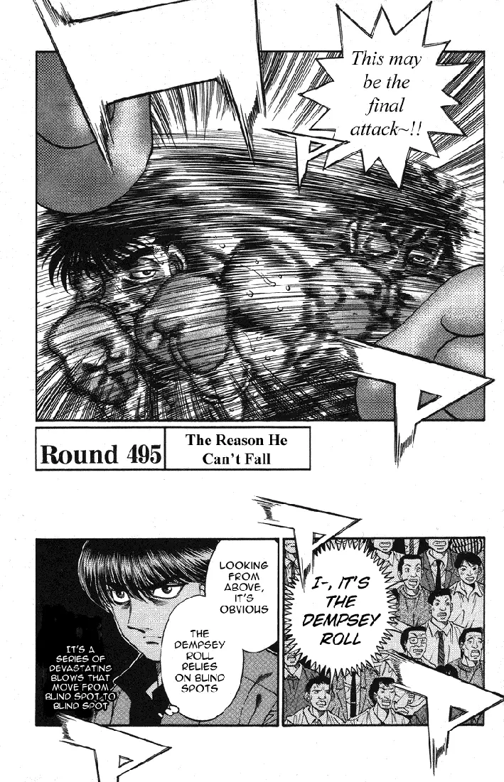 Read Hajime No Ippo - Chapter 495 - www.hajimenoippomanga.org | Image 2