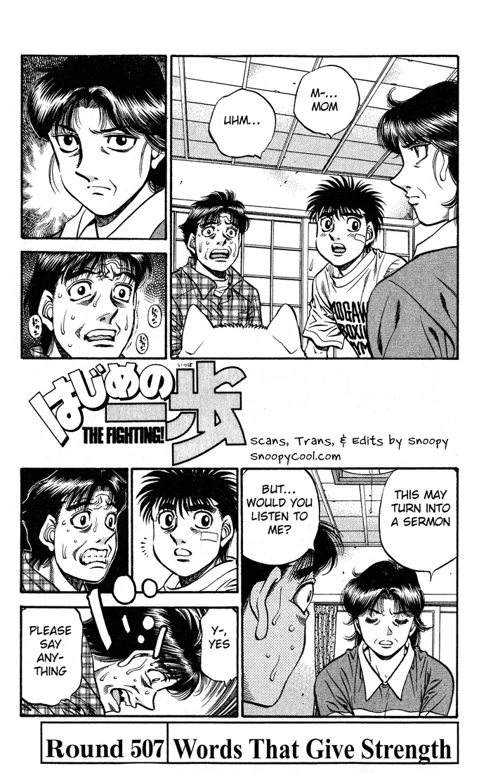 Read Hajime No Ippo - Chapter 507 - www.hajimenoippomanga.org | Image 1