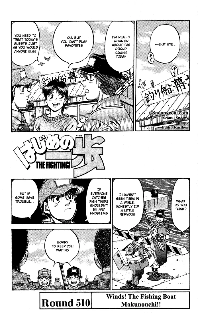 Read Hajime No Ippo - Chapter 510 - www.hajimenoippomanga.org | Image 1