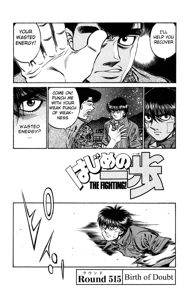 Read Hajime No Ippo - Chapter 515 - www.hajimenoippomanga.org | Image 1