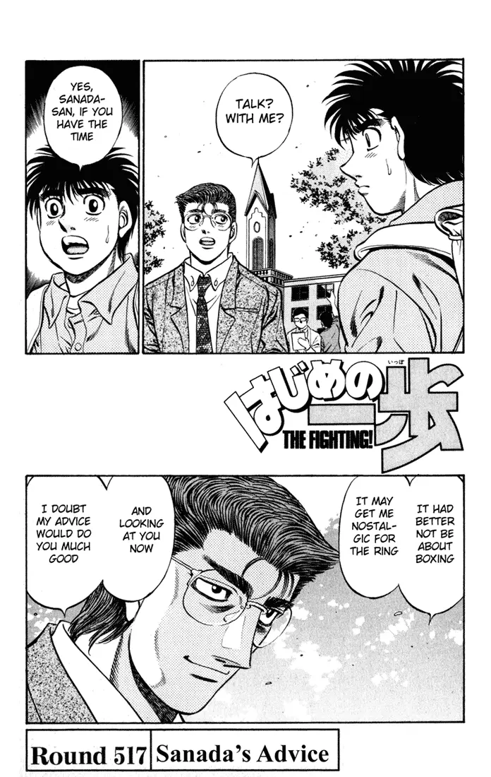 Read Hajime No Ippo - Chapter 517 - www.hajimenoippomanga.org | Image 1