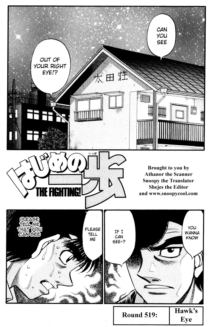 Read Hajime No Ippo - Chapter 519 - www.hajimenoippomanga.org | Image 1