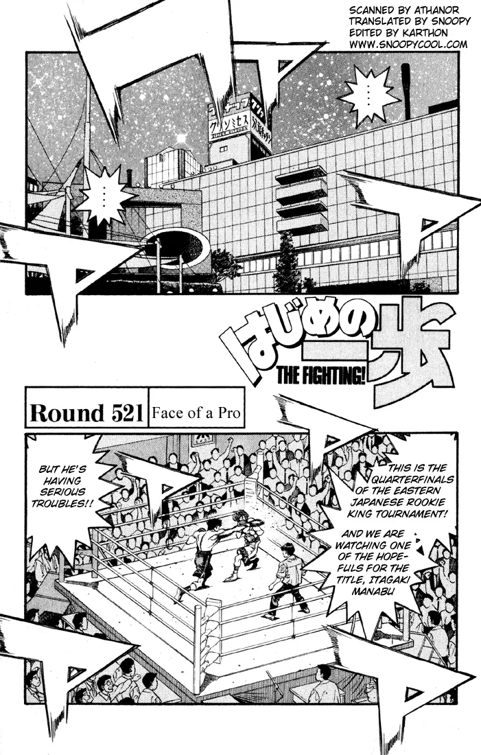 Read Hajime No Ippo - Chapter 521 - www.hajimenoippomanga.org | Image 1