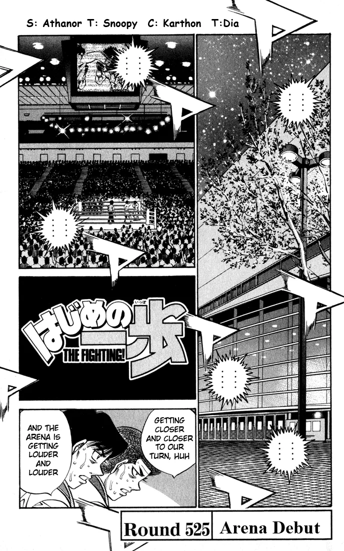 Read Hajime No Ippo - Chapter 525 - www.hajimenoippomanga.org | Image 1