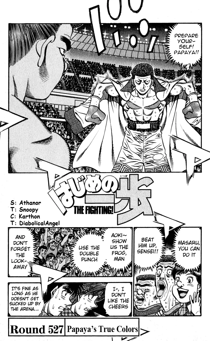 Read Hajime No Ippo - Chapter 527 - www.hajimenoippomanga.org | Image 1