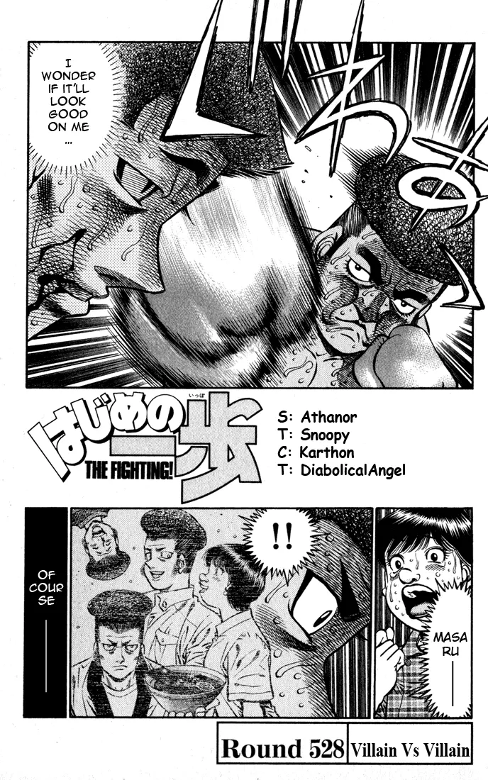 Read Hajime No Ippo - Chapter 528 - www.hajimenoippomanga.org | Image 1