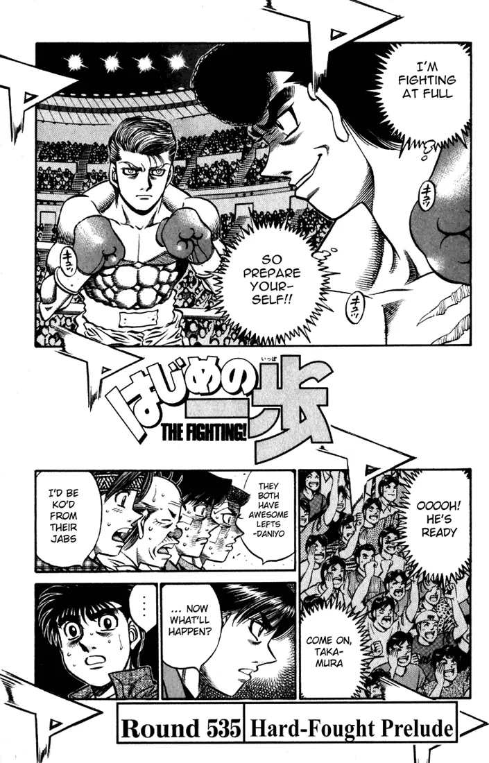 Read Hajime No Ippo - Chapter 535 - www.hajimenoippomanga.org | Image 1