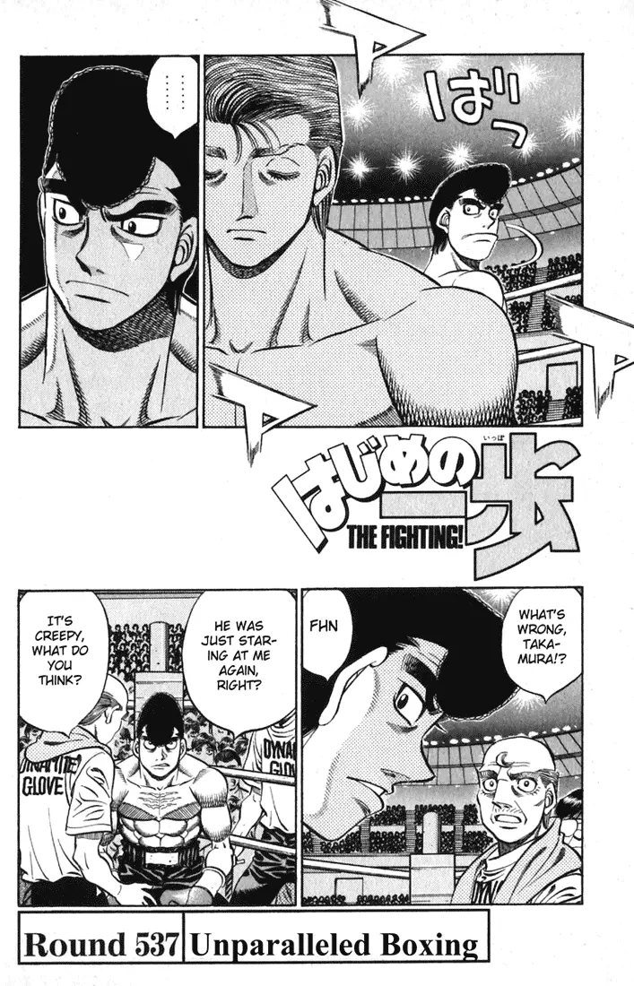 Read Hajime No Ippo - Chapter 537 - www.hajimenoippomanga.org | Image 2