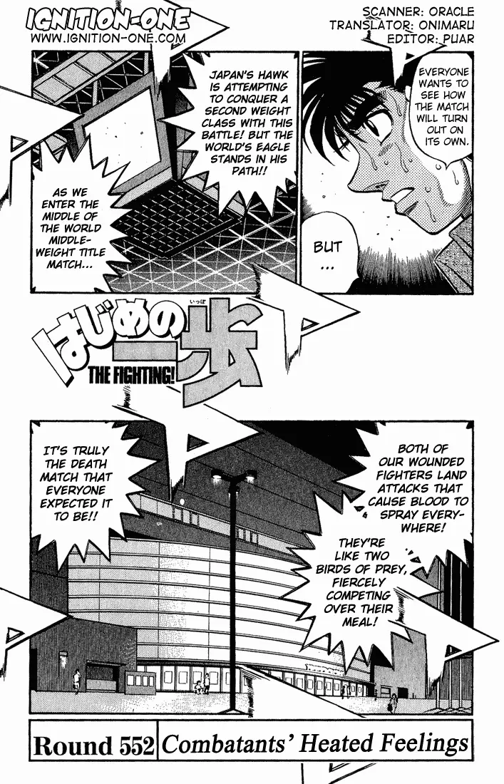 Read Hajime No Ippo - Chapter 552 - www.hajimenoippomanga.org | Image 1