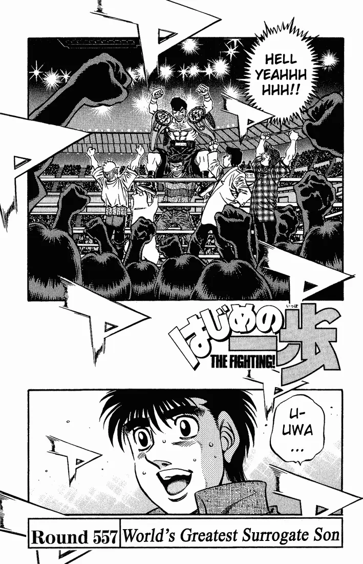 Read Hajime No Ippo - Chapter 557 - www.hajimenoippomanga.org | Image 1