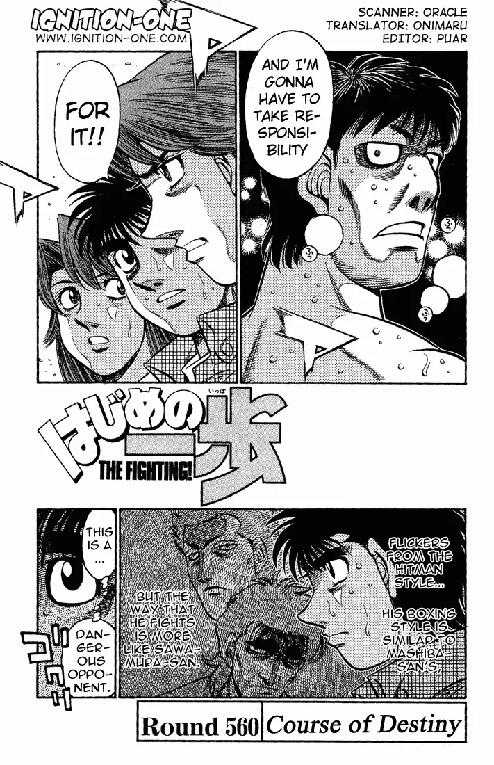 Read Hajime No Ippo - Chapter 560 - www.hajimenoippomanga.org | Image 1