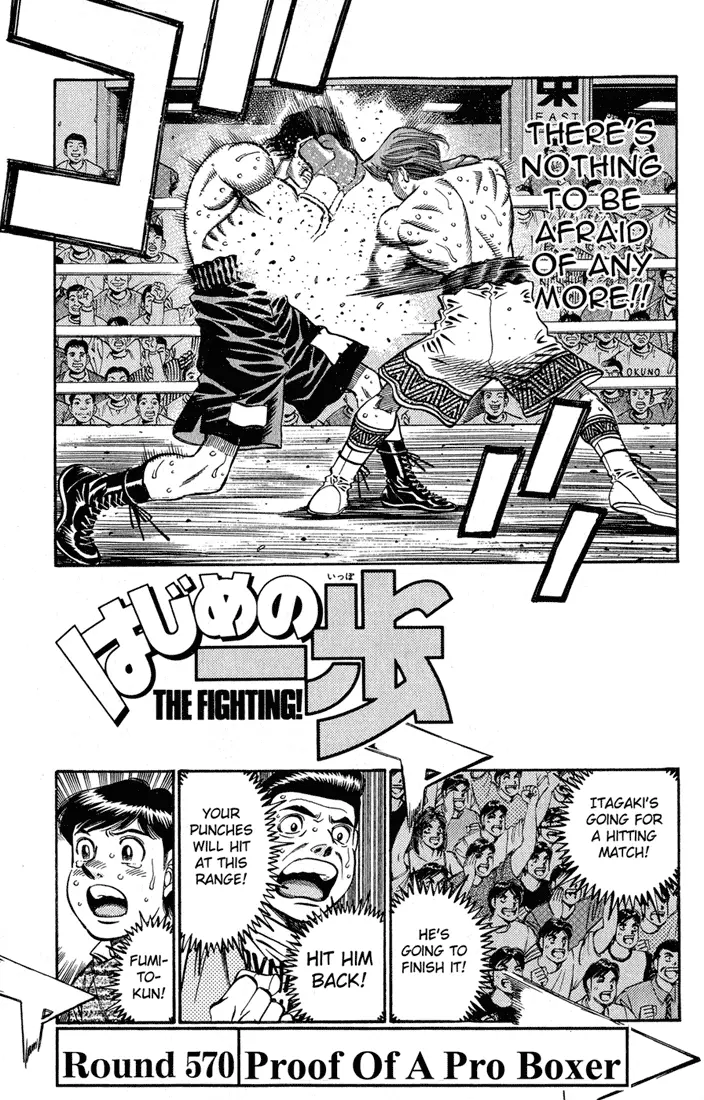 Read Hajime No Ippo - Chapter 570 - www.hajimenoippomanga.org | Image 1