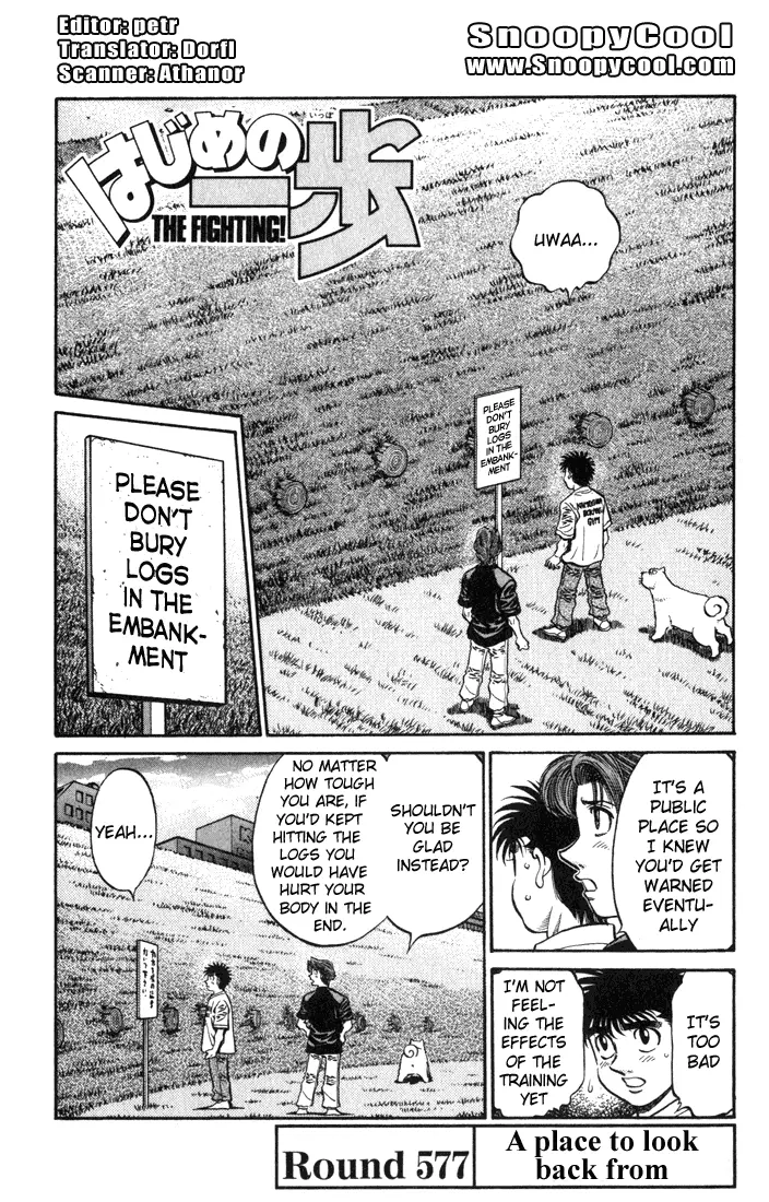Read Hajime No Ippo - Chapter 577 - www.hajimenoippomanga.org | Image 1