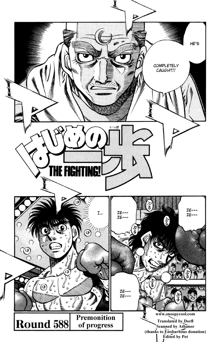 Read Hajime No Ippo - Chapter 588 - www.hajimenoippomanga.org | Image 1
