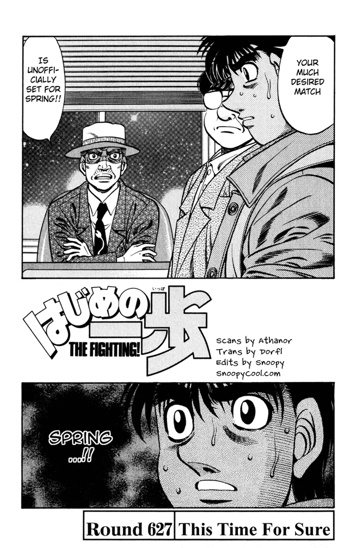 Read Hajime No Ippo - Chapter 627 - www.hajimenoippomanga.org | Image 1