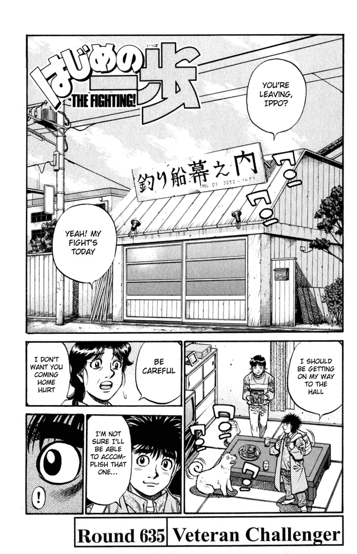 Read Hajime No Ippo - Chapter 635 - www.hajimenoippomanga.org | Image 1