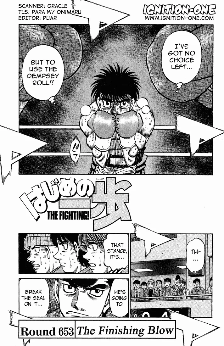 Read Hajime No Ippo - Chapter 653 - www.hajimenoippomanga.org | Image 1