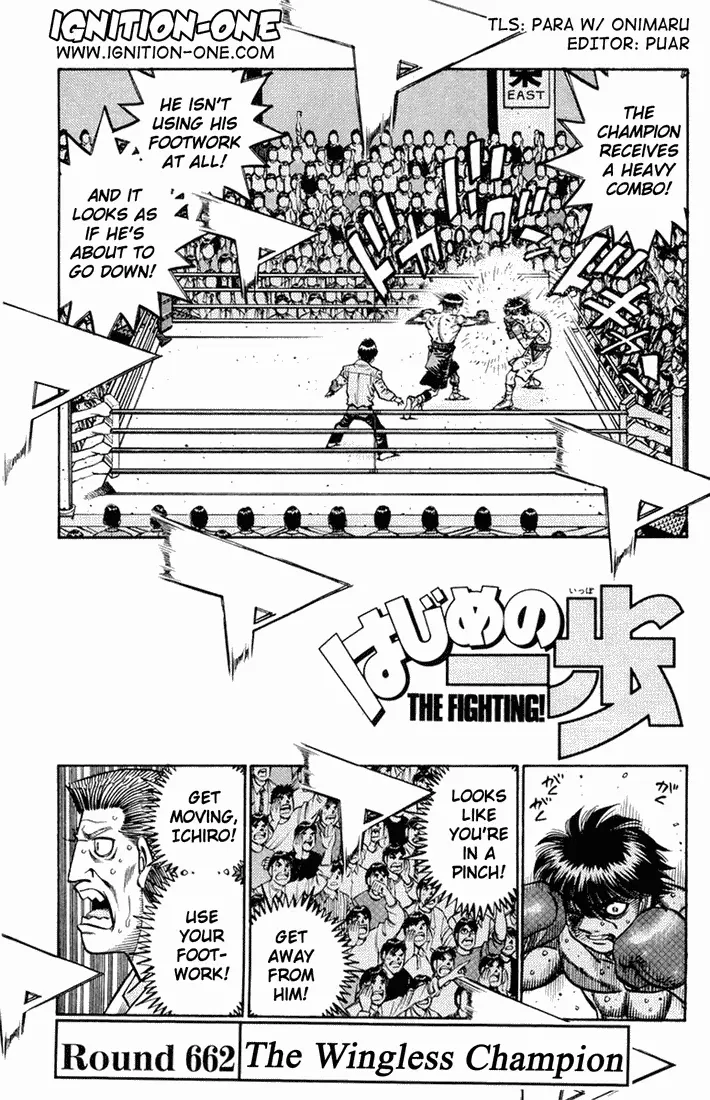 Read Hajime No Ippo - Chapter 662 - www.hajimenoippomanga.org | Image 1